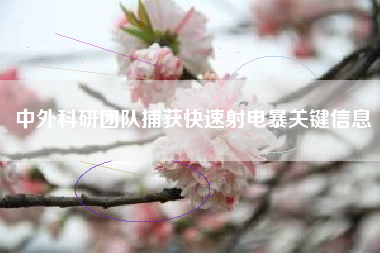 中外科研团队捕获快速射电暴关键信息
