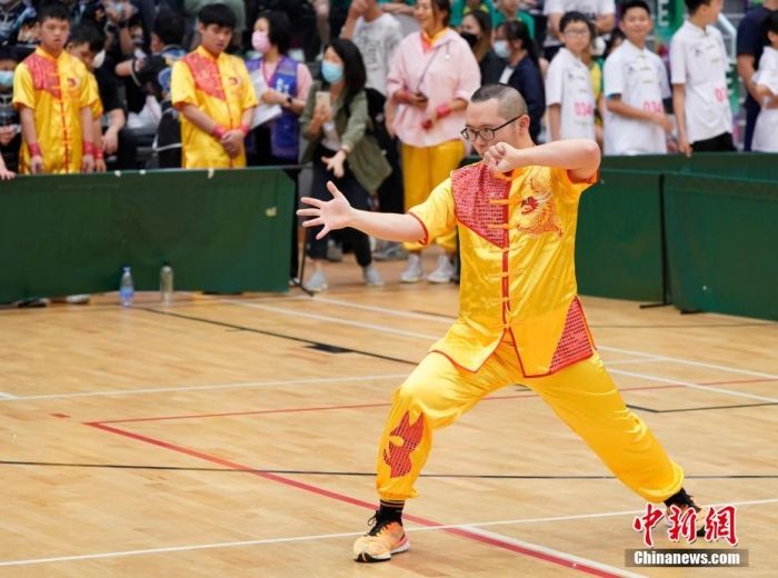 700余名香港中小学生“切磋武艺” 700余名香港中小学生“切磋武艺”